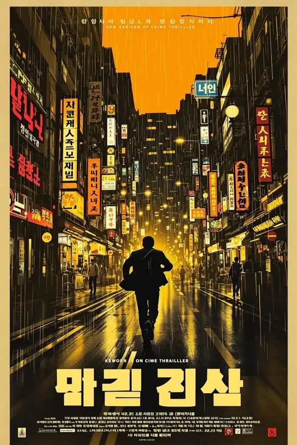 追击者 韩国电影 追击者 海报